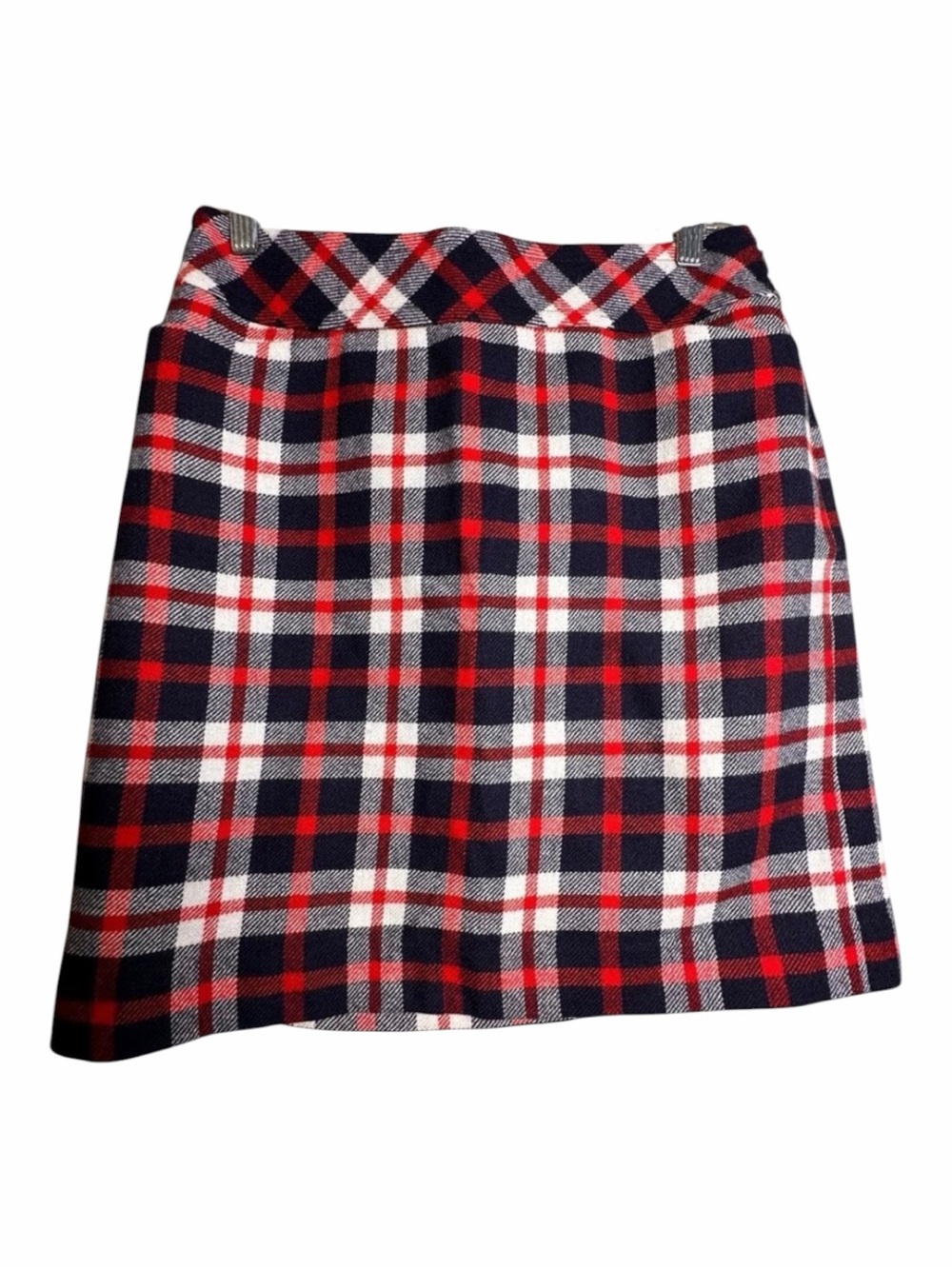 Talbots Wool Blend Plaid Mini Skirt‎ 6P Preppy Academia Lined
